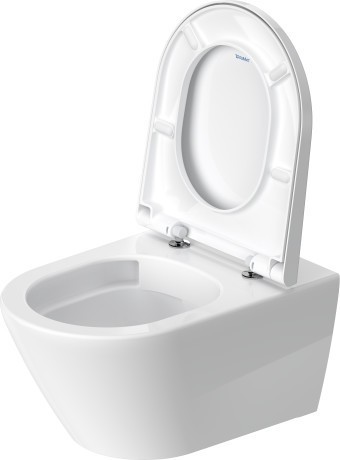 Duravit унитаз подвесной rimless 370 мм х 540 мм, с вертикальным смывом, без смывного края, с креплением durafix, d-neo, 2577090000 цвет: белый