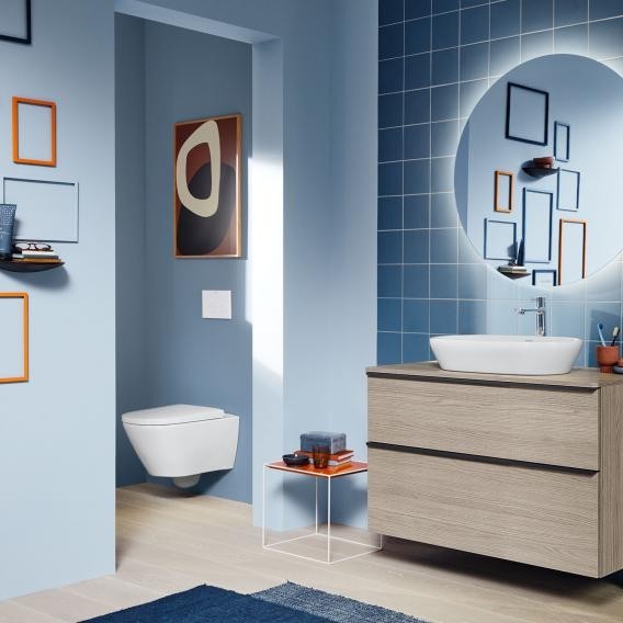 Duravit унитаз подвесной rimless 370 мм х 540 мм, с вертикальным смывом, без смывного края, с креплением durafix, d-neo, 2577090000 цвет: белый