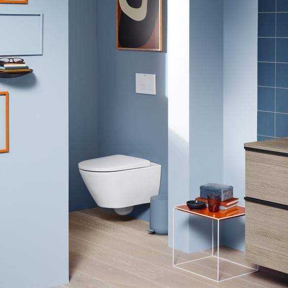 Duravit унитаз подвесной rimless 370 мм х 540 мм, с вертикальным смывом, без смывного края, с креплением durafix, d-neo, 2577090000 цвет: белый