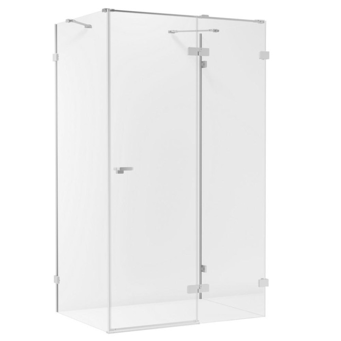 Душевое ограждение eventa r 120x100x200, New trendy Eventa chrome, хром арт. EXK-4594