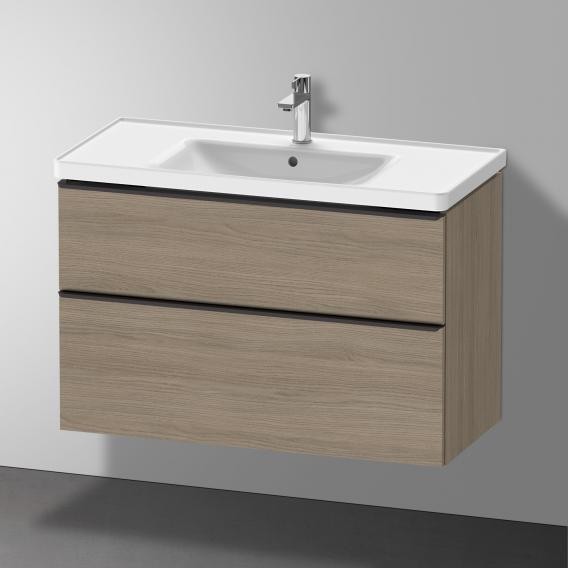 Duravit тумба подвесная под раковину 984 мм х 452 мм, d-neo, de435603535 цвет: дуб терра