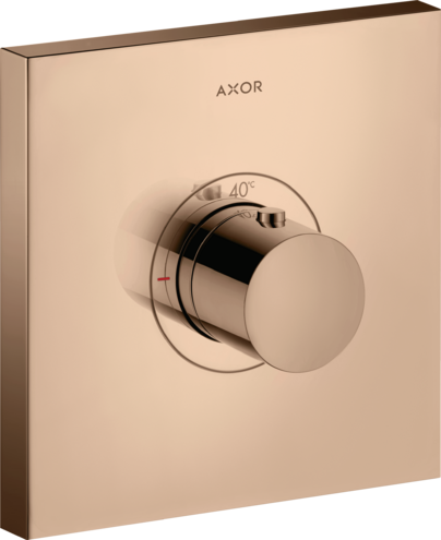 AXOR термостат для душа, ShowerSelect, красное золото арт. 36718300