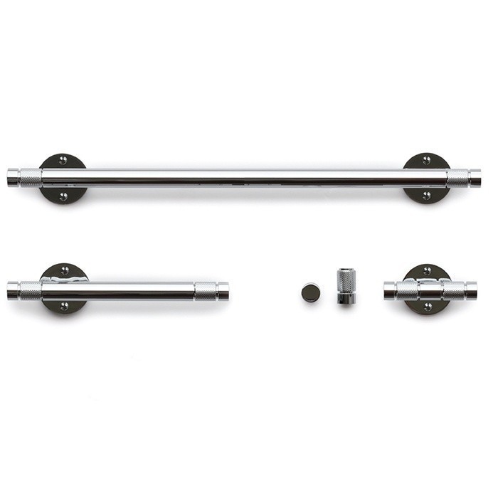 Bertocci полотенцедержатель 30 см officina 01, хром арт. 127 7511 0000