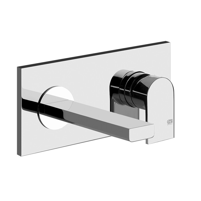 Gessi Смеситель для раковины, встраиваемый, излив: 14,8см., Emporio Via manzoni, 44893#031 цвет: хром