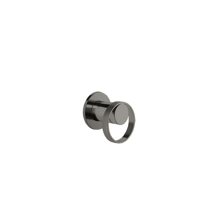 Gessi Встраиваемый однорычажный смеситель на 1 выход, Anello, 63409#707 цвет: black metal brushed pvd