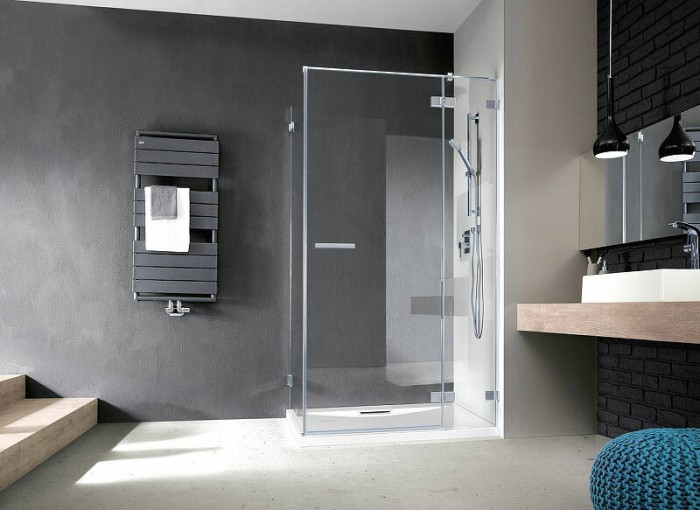 Radaway душевая дверь kdj 60 профиль хром стекло прозрачное, Euphoria - 383612-01R