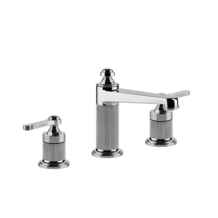Gessi Смеситель для раковины, на 3 отверстия, Venti20, 65014#031 цвет: хром
