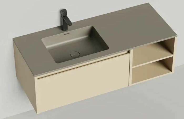 Salini подвесная тумба 1200, domino, 27d112ina цвет: бежевый