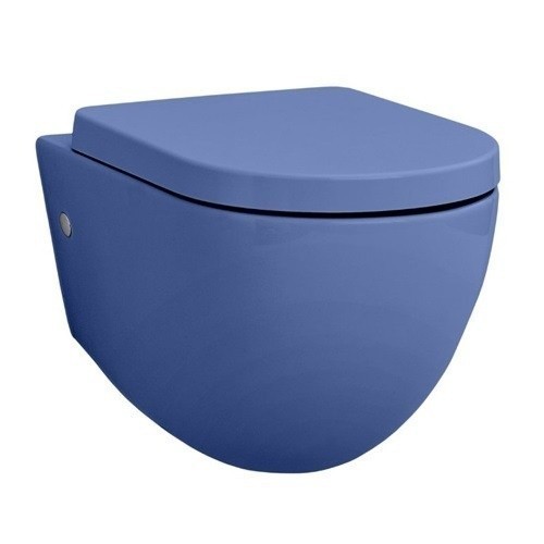 ArtCeram сиденье с крышкой для унитаза, fla002 16 file 2.0 цвет: синий