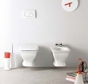 ArtCeram унитаз подвесной, civ001 01 00 civitas цвет: белый глянцевый