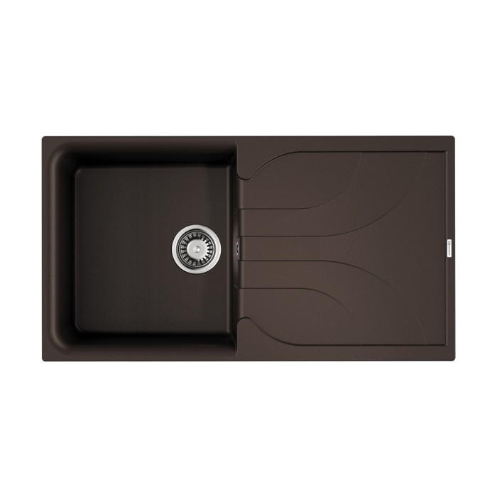 Omoikiri кухонная мойка Yasugata 100, темный шоколад арт. 4993848