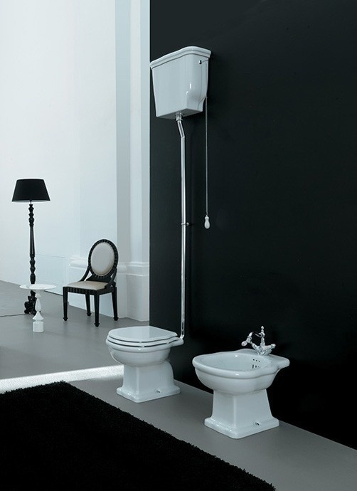 ArtCeram унитаз напольный, hev002 01 00 hermitage цвет: белый глянцевый