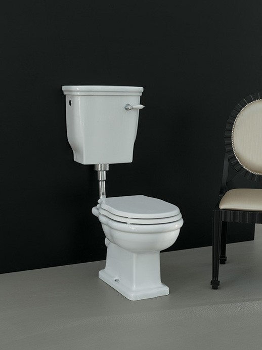 ArtCeram унитаз напольный, hev002 01 00 hermitage цвет: белый глянцевый