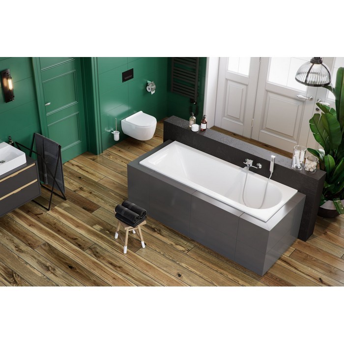 Встраиваемая ванна slim 180x80, Excellent Aurum, арт. WAEX.AUR18WHS