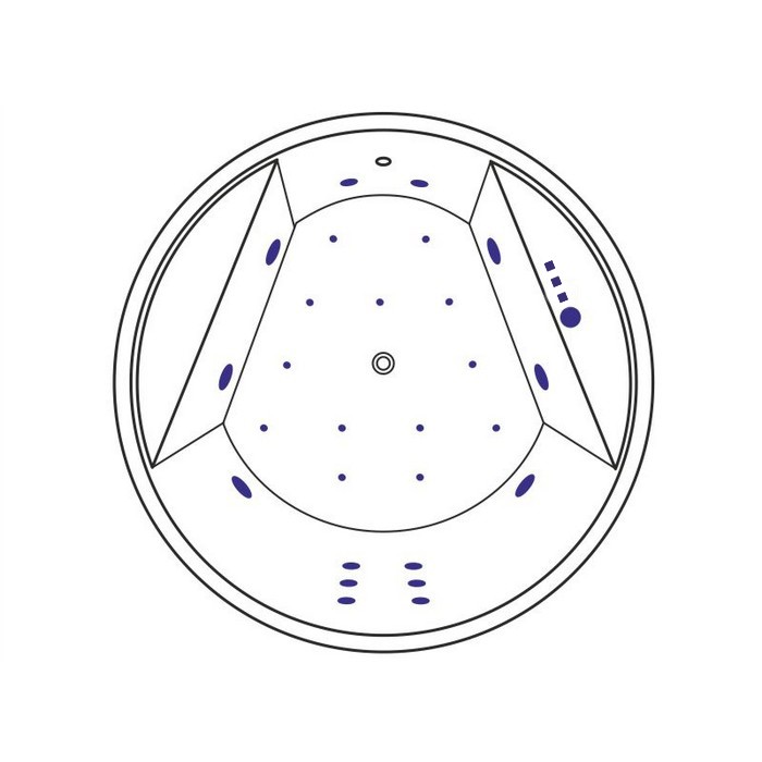 Встраиваемая ванна 160 ultra, Excellent Great arc, хром арт. WAEX.GRE16.ULTRA.CR