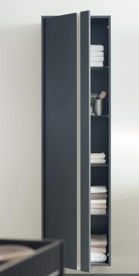 Duravit шкаф высокий правый, с полками, ketho, kt1265r7979 цвет: орех натуральный