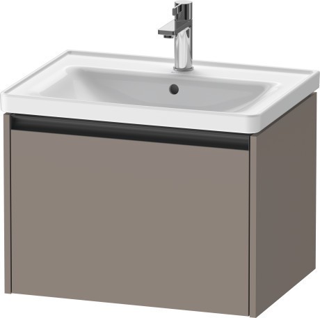 Duravit тумба подвесная под раковину 455 мм х 634 мм х 440 мм, ketho.2, k25082043430000 цвет: базальт матовый