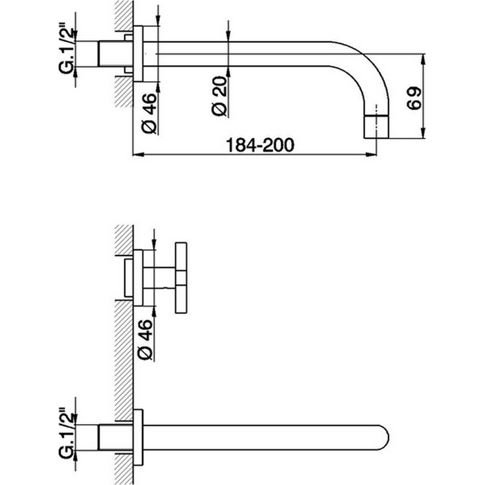 Cisal смеситель для раковины bq01751021 barcelona quad цвет: хром
