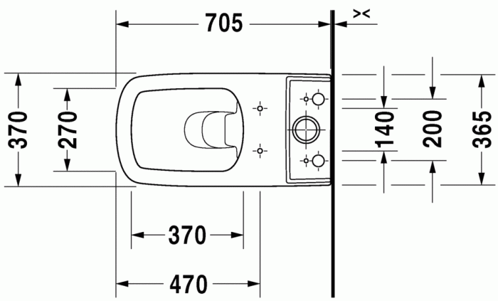 Duravit напольный комбинированный унитаз, durastyle, 2156090000 цвет: белый
