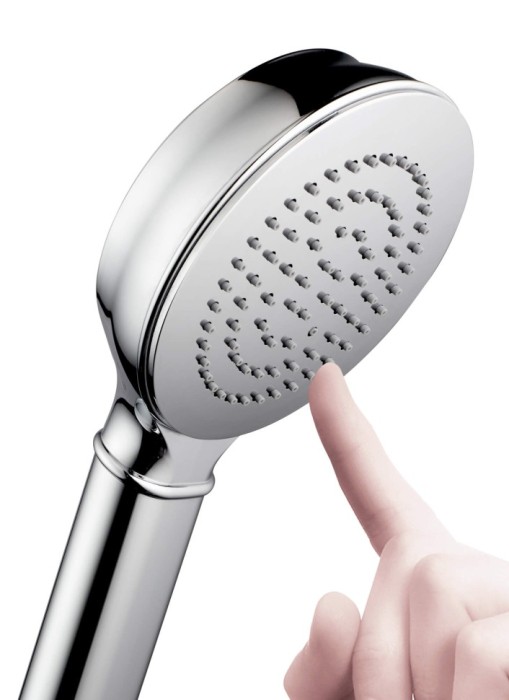 Bossini лейка для душа 1 режим, classic, хром арт. b00193.030