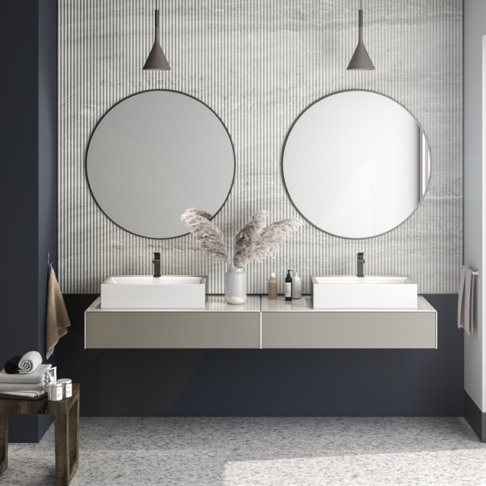 Bossini смеситель однорычажный для раковины c донным клапаном, aki, хром арт. z00707.030