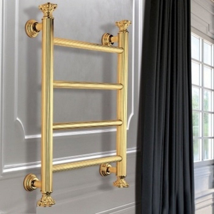 Margaroli электрический полотенцесушитель 56,5x83,5, capitelli, золото - 2952j5504gonb