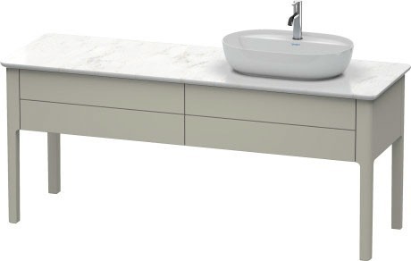 Duravit тумба напольная под столешницу, luv, lu9563r6060 цвет: серо-коричневый