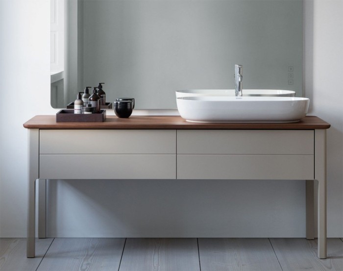 Duravit тумба напольная под столешницу, luv, lu9563r6060 цвет: серо-коричневый