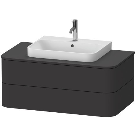 Duravit тумба подвесная для консоли plus, happy d.2 plus, hp497108080 цвет: графит
