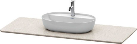 Duravit столешница для раковины кварцевый камень структурный, luv, lu946602525