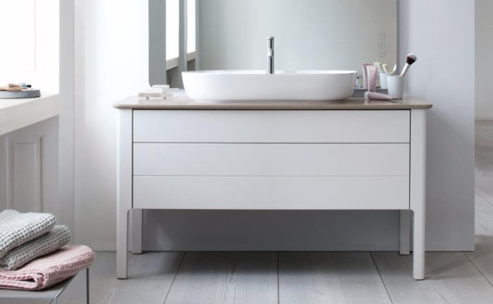 Duravit столешница для раковины кварцевый камень структурный, luv, lu946602525