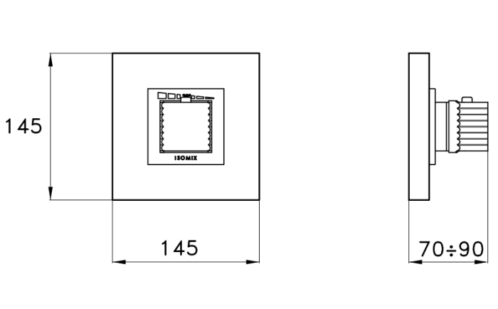 Stella смеситель для душа, casanova, хром арт. cs06010cr00