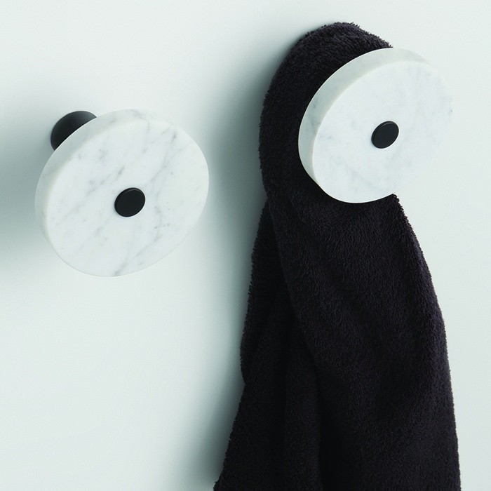 Bertocci крючок подвесной d 5см carrarino, белый арт. 124 4711 0000