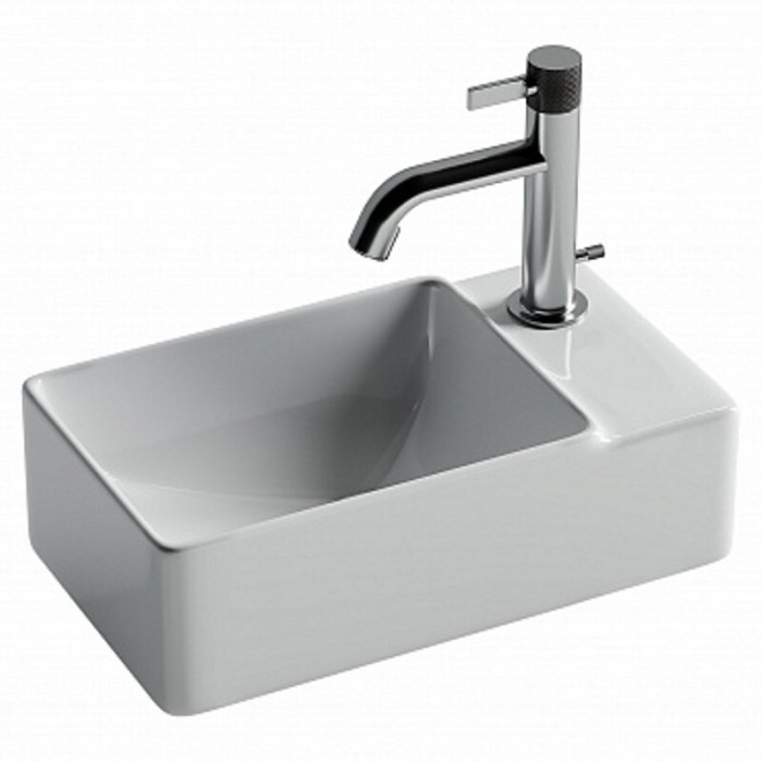 Ceramicanova раковина подвесная element, cn5045 цвет: белый