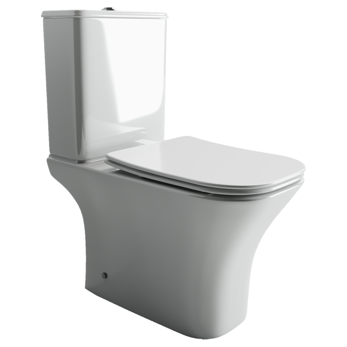 Ceramicanova унитаз компакт alfa, cn9002 цвет: белый