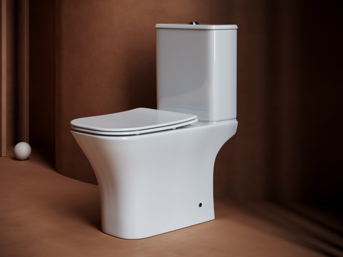 Ceramicanova унитаз компакт alfa, cn9002 цвет: белый