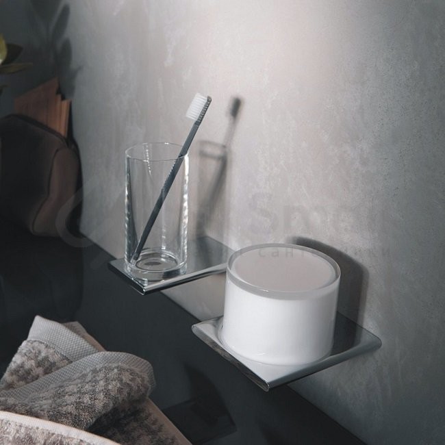 Keuco дозатор жидкого мыла полированный, edition 400, черный, хром арт. 11552 129000