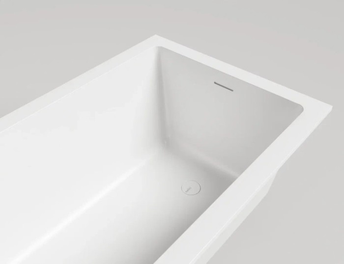Salini ванна встраиваемая 169,8x75, cascata, 104313grh цвет: глянцевый белый