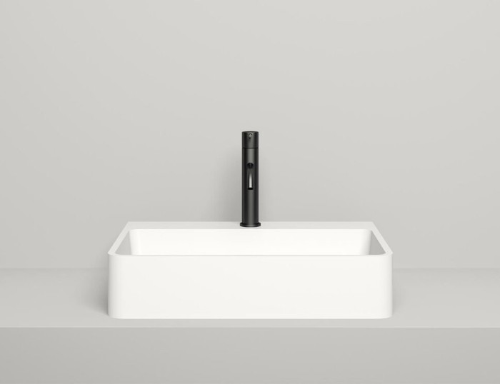 Salini раковина накладная 59,5x44,5, ottavia, 1103101g цвет: глянцевый белый