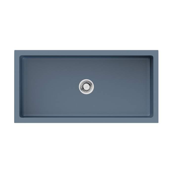Omoikiri кухонная мойка Mikura 91, smoky blue арт. 4997089