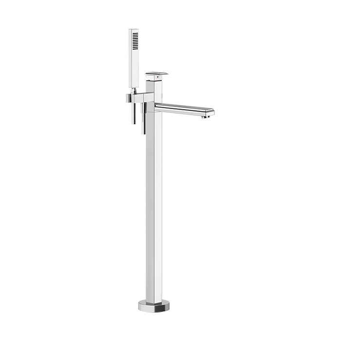 Gessi Напольный смеситель для ванны, Eleganza, 46131#031 цвет: хром