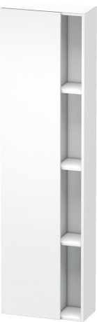 Duravit шкаф-пенал подвесной с полками, durastyle, ds1248l1818 цвет: gres pietra grey opaco