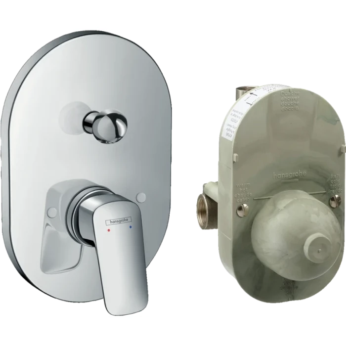 Hansgrohe смеситель для ванны, Logis, хром арт. 71409000