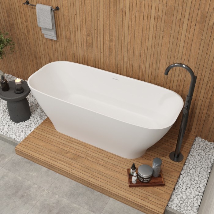 Отдельностоящая ванна 170x72, Whitecross Clover, белый мат арт. 0220.170072.200