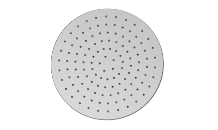 Bossini настенный верхний душ c кронштейном 280 мм, из стали inox, nobu, нержавеющая сталь арт. inh031.075