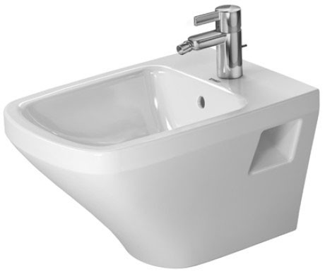 Duravit подвесное биде с переливом, durastyle, 22821500001 цвет: белый