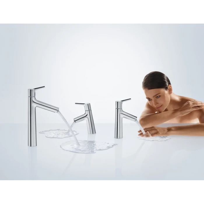 Hansgrohe смеситель для раковины 190 с донным клапаном, Talis S, хром арт. 72031000