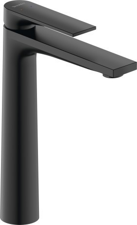 Duravit смеситель однорычажный для раковины xl 265 мм, длина излива 155 мм, tulum, tu1040002046 цвет: черный матовый