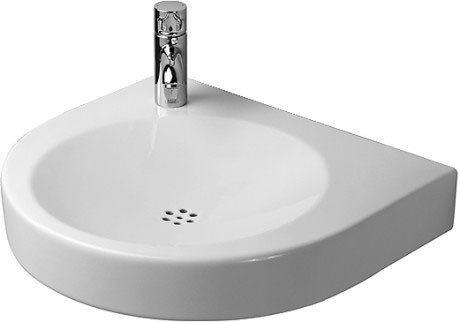 Duravit раковина подвесная 57х52см, architec, 0443580000 цвет: белый