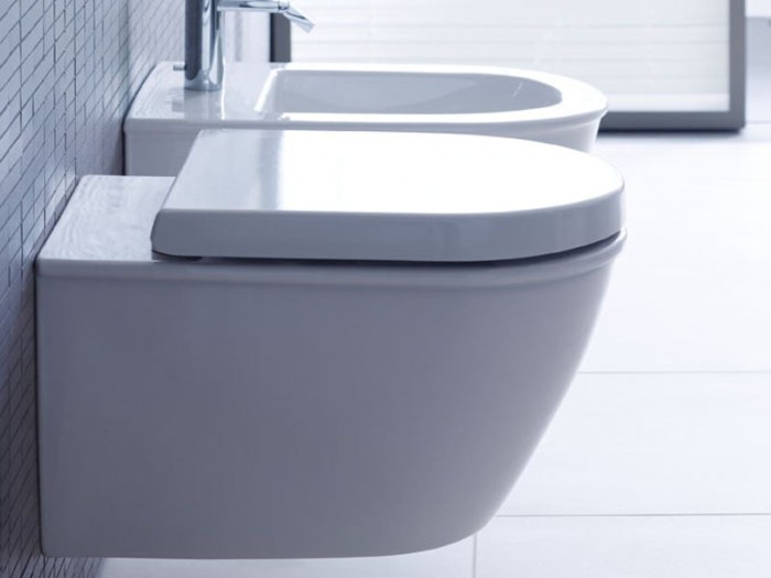 Duravit подвесной унитаз 57 см безободковый, darling new, 2563090000 цвет: белый